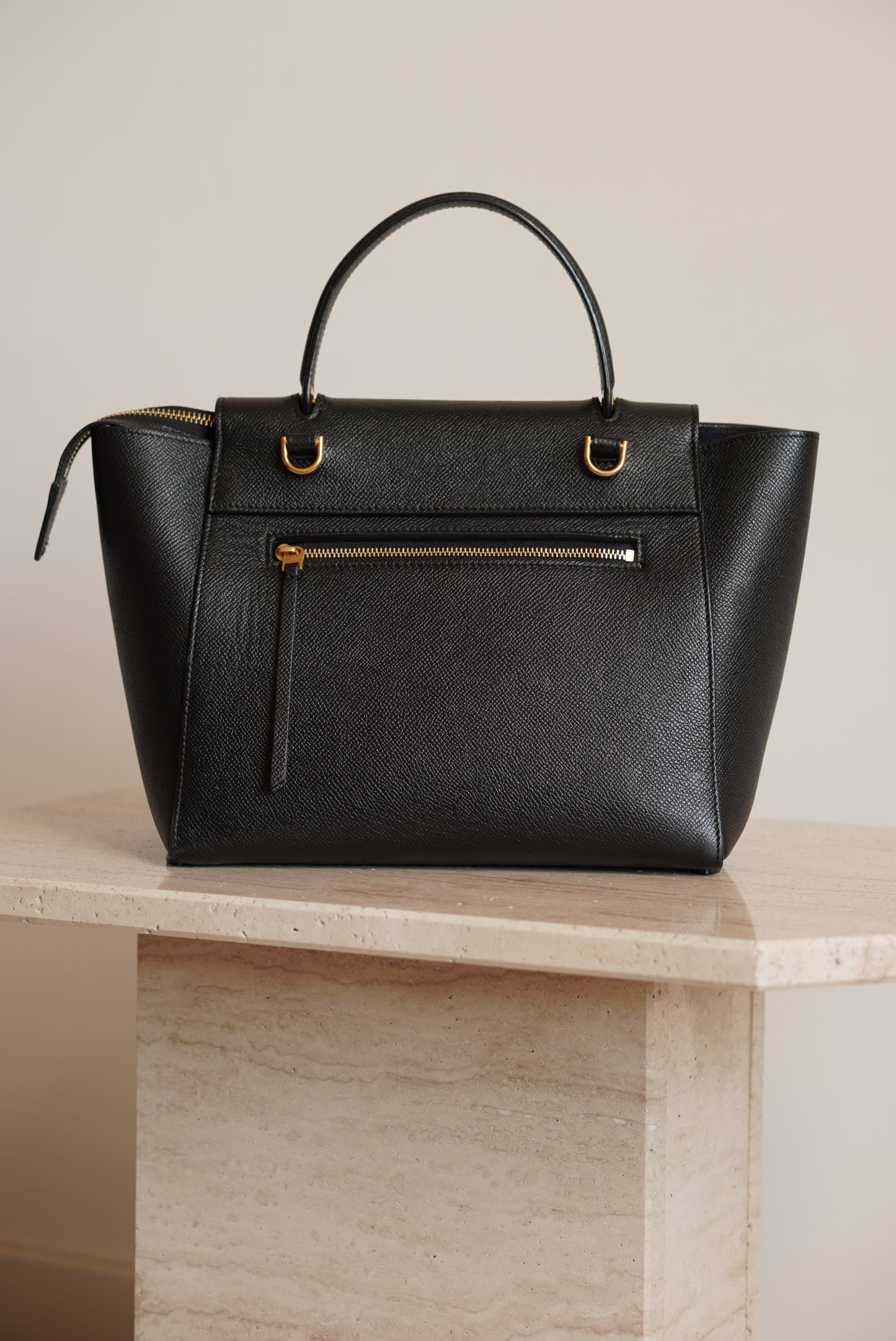 CÉLINE MICRO BELT BAG | BLACK