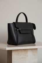 CÉLINE MICRO BELT BAG | BLACK