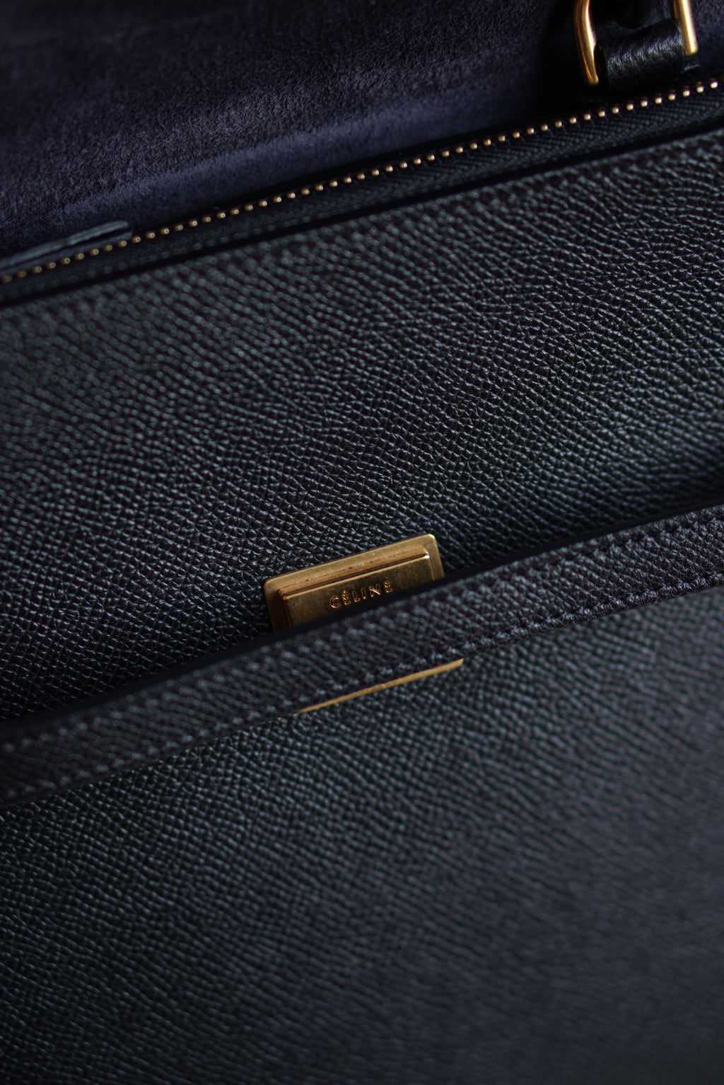 CÉLINE MICRO BELT BAG | BLACK