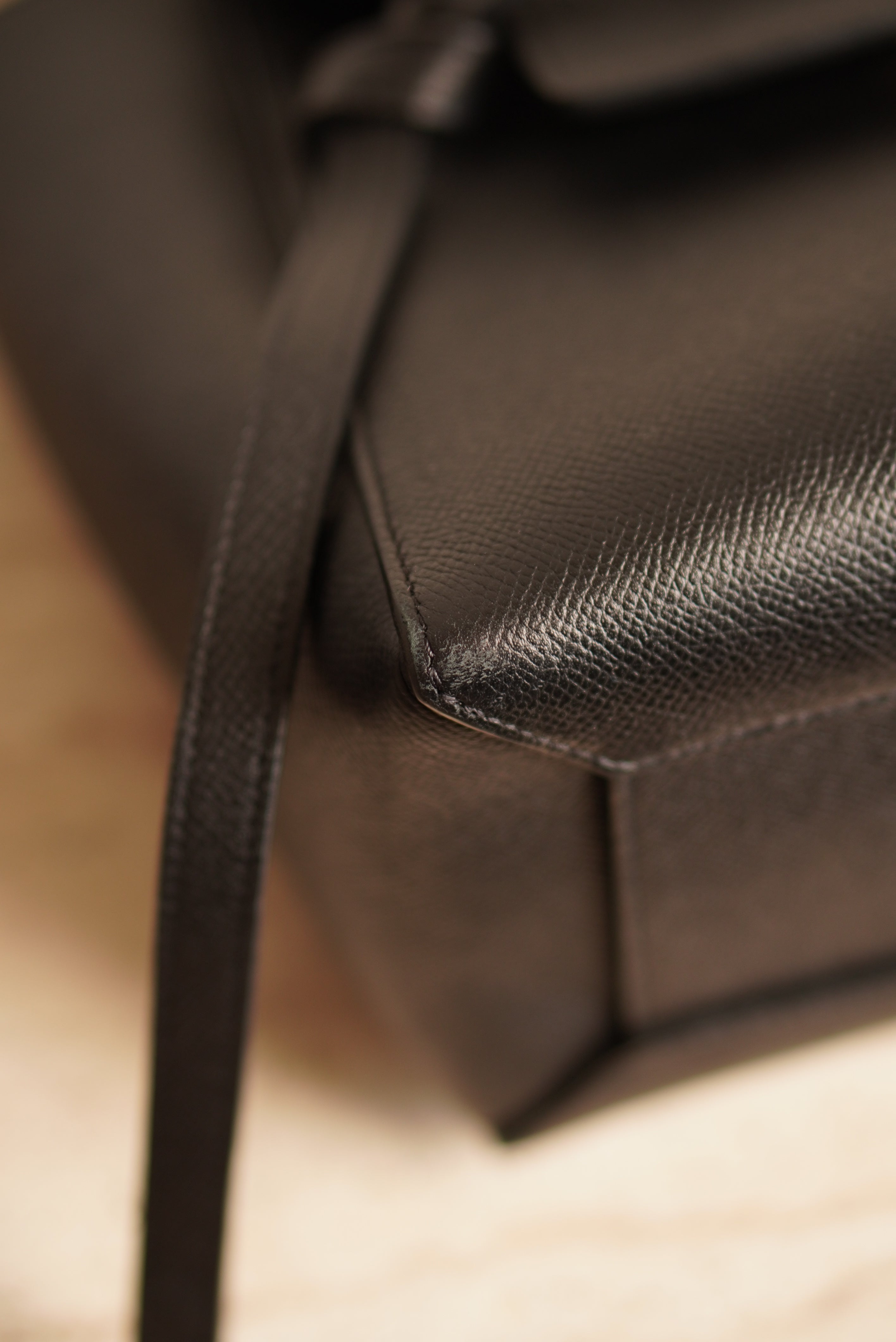 CÉLINE MICRO BELT BAG | BLACK