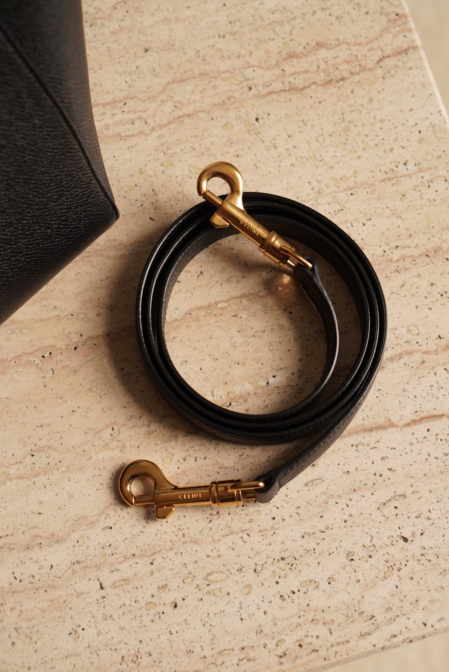 CÉLINE MICRO BELT BAG | BLACK