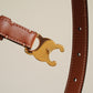 CELINE TRIOMPHE BELT SMALL | TAN