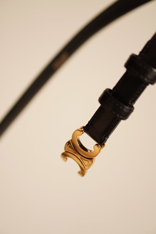 CELINE TRIOMPHE BELT SMALL | 75 CM