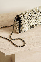 CHANEL 19S PEARL MINI RECTANGULAR