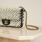 CHANEL 19S PEARL MINI RECTANGULAR