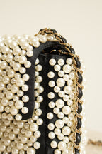 CHANEL 19S PEARL MINI RECTANGULAR