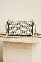 CHANEL 19S PEARL MINI RECTANGULAR