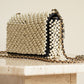 CHANEL 19S PEARL MINI RECTANGULAR