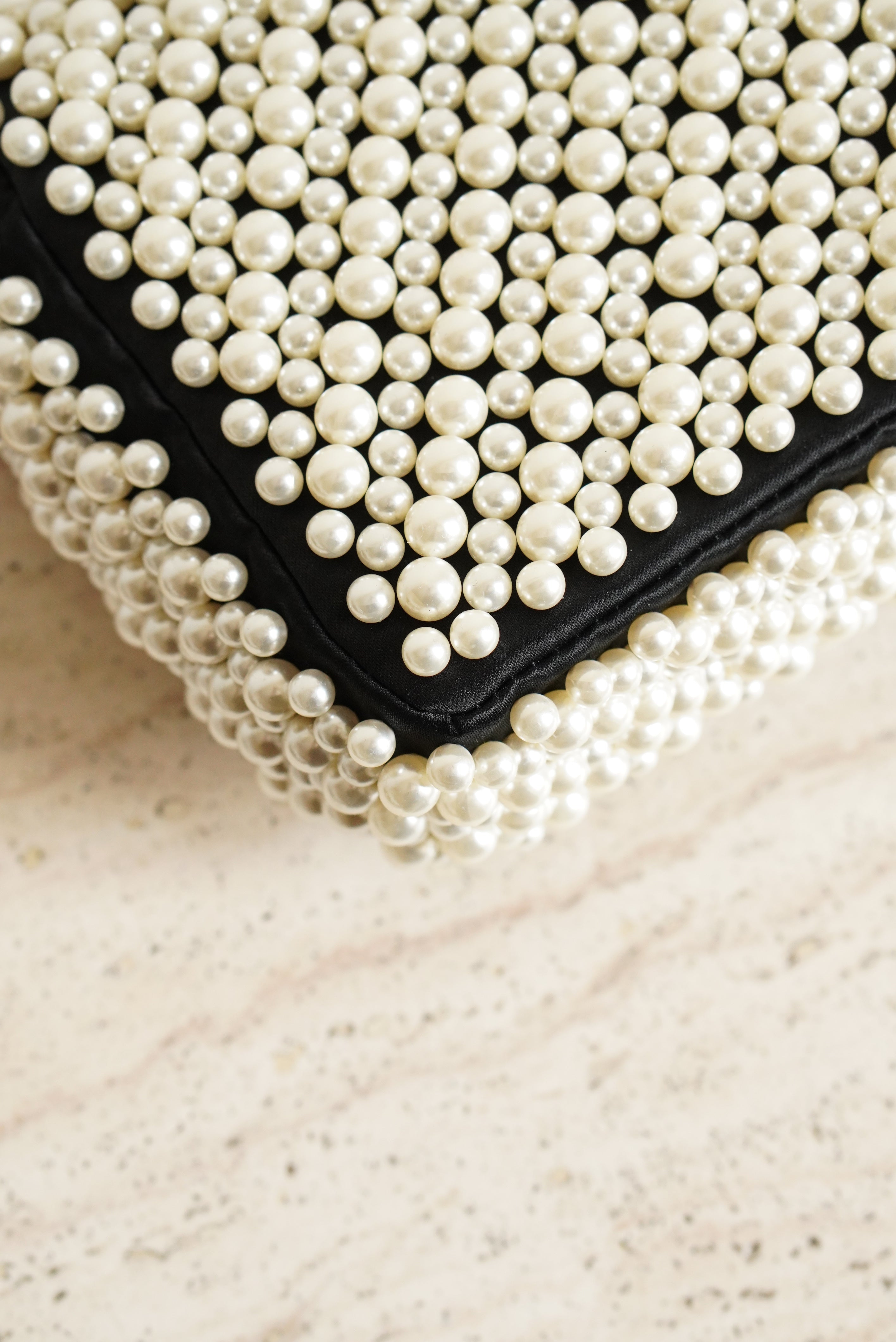 CHANEL 19S PEARL MINI RECTANGULAR
