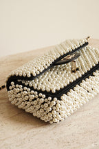 CHANEL 19S PEARL MINI RECTANGULAR