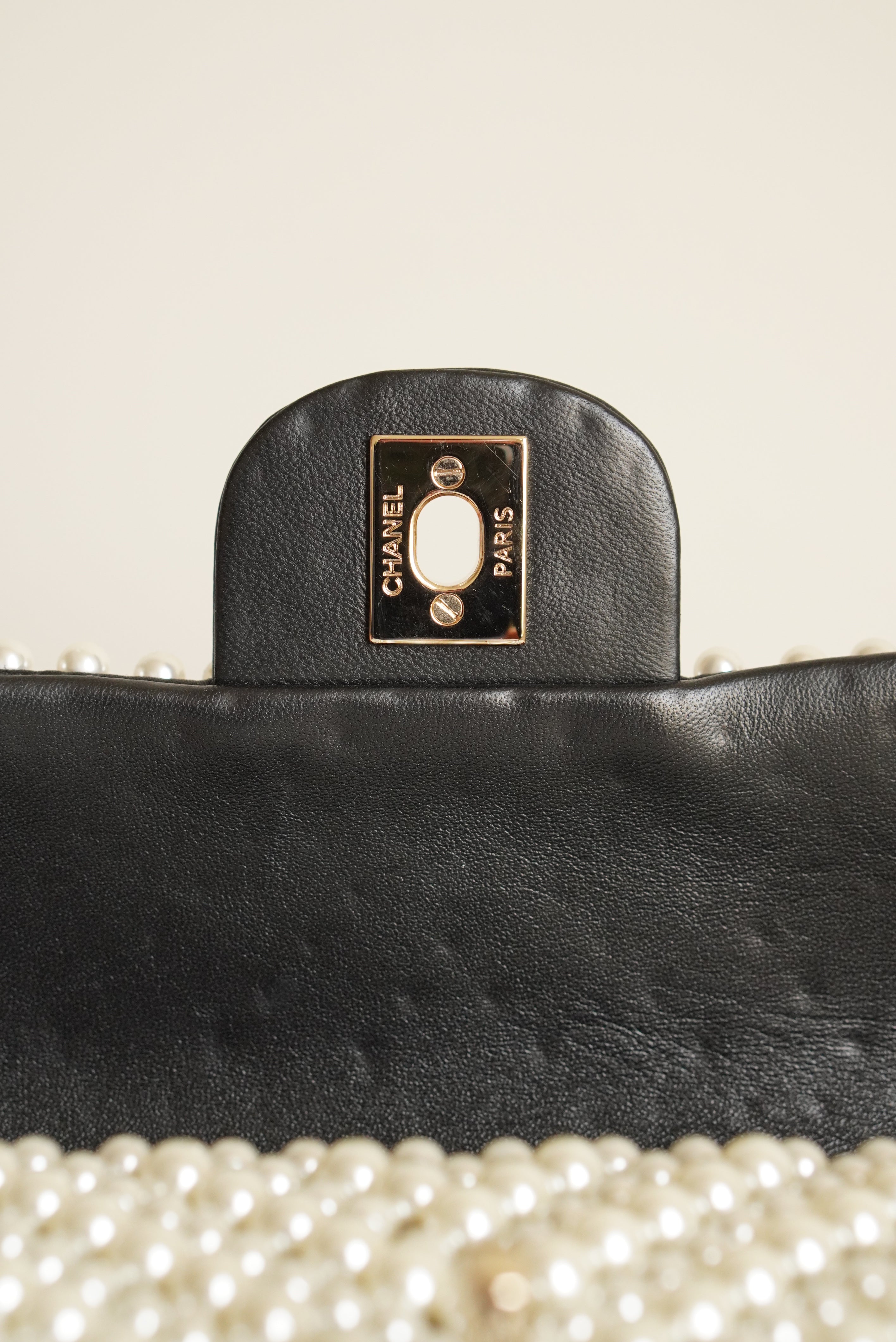CHANEL 19S PEARL MINI RECTANGULAR