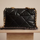 CHANEL 19 LARGE | BLACK