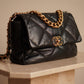 CHANEL 19 LARGE | BLACK