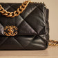 CHANEL 19 LARGE | BLACK