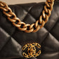CHANEL 19 LARGE | BLACK