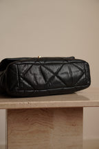 CHANEL 19 LARGE | BLACK