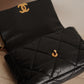 CHANEL 19 LARGE | BLACK