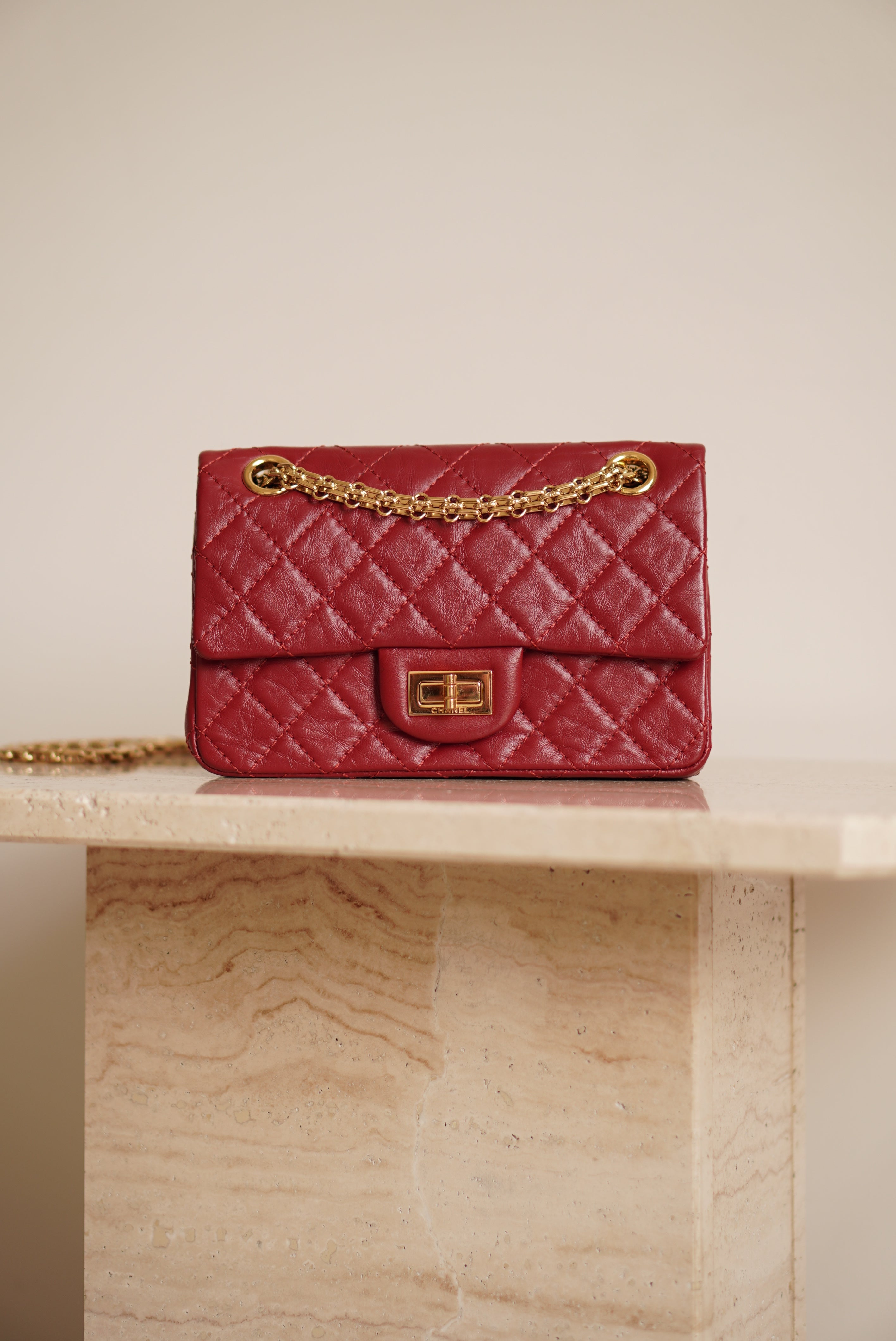 CHANEL 2.55 REISSUE MINI | RED