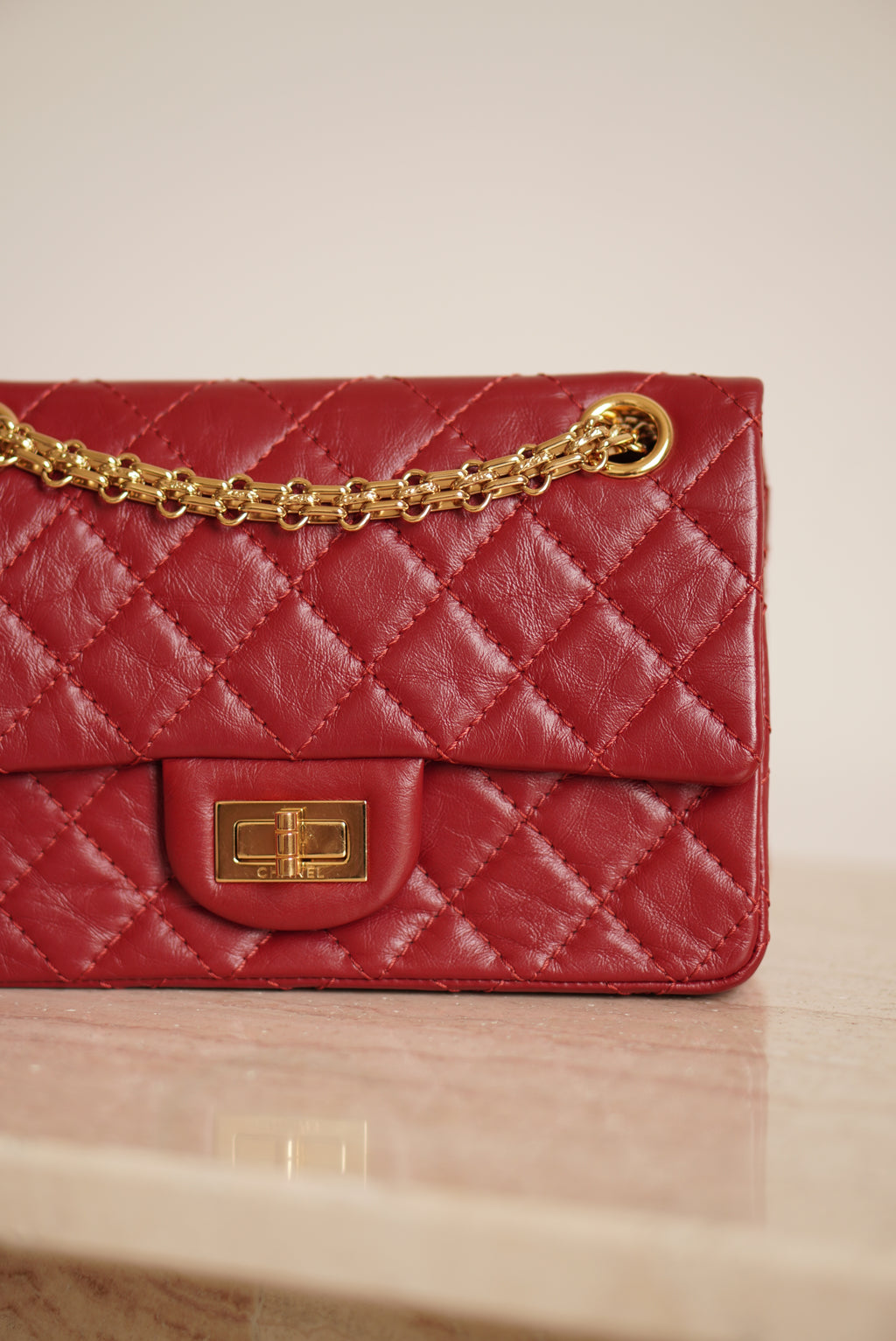 CHANEL 2.55 REISSUE MINI | RED