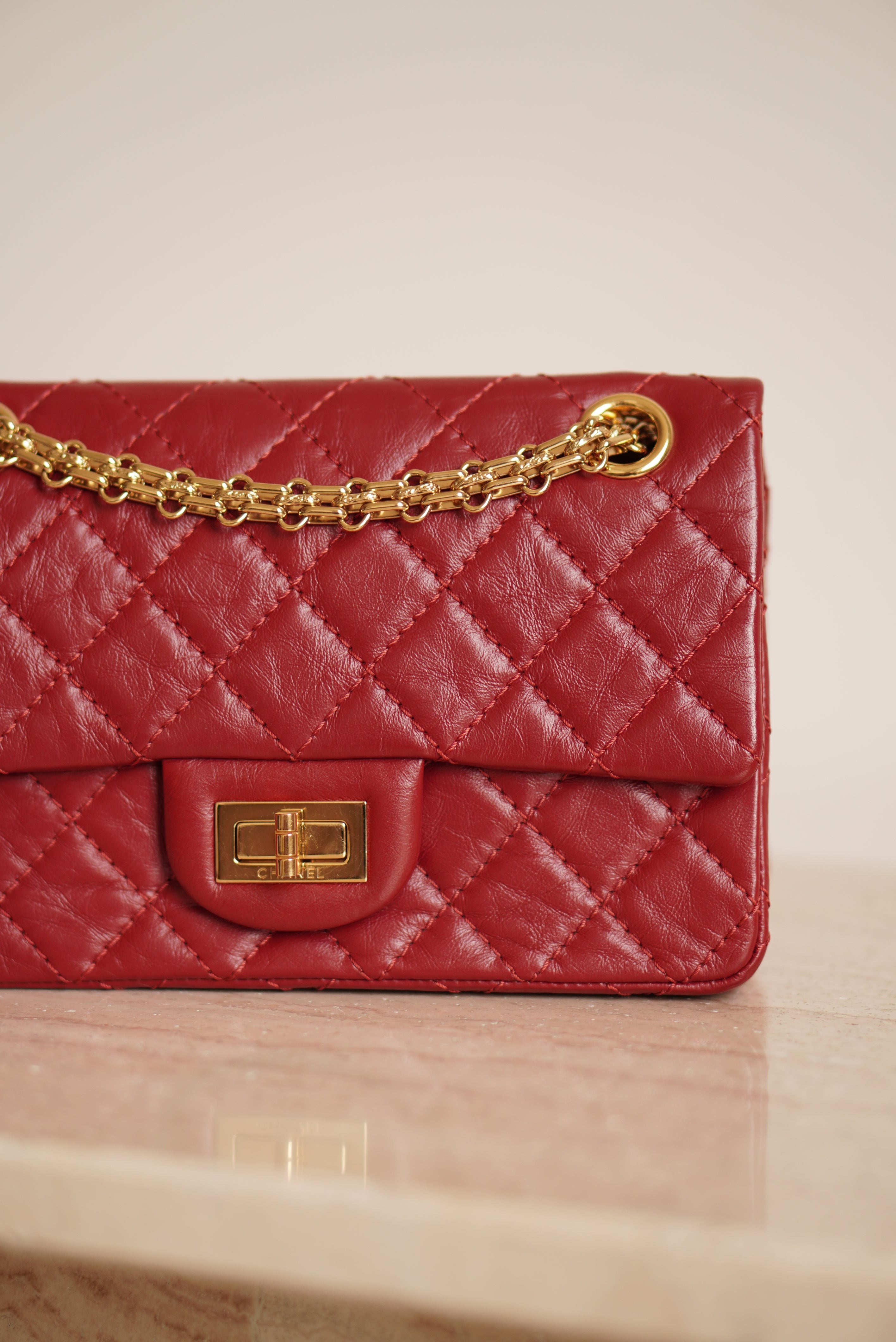 CHANEL 2.55 REISSUE MINI | RED
