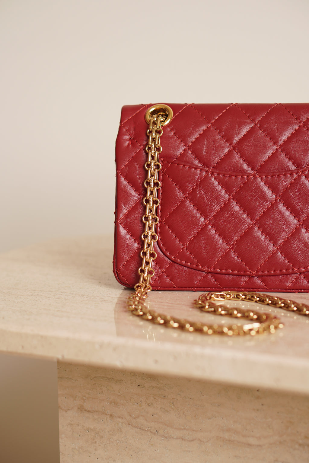 CHANEL 2.55 REISSUE MINI | RED