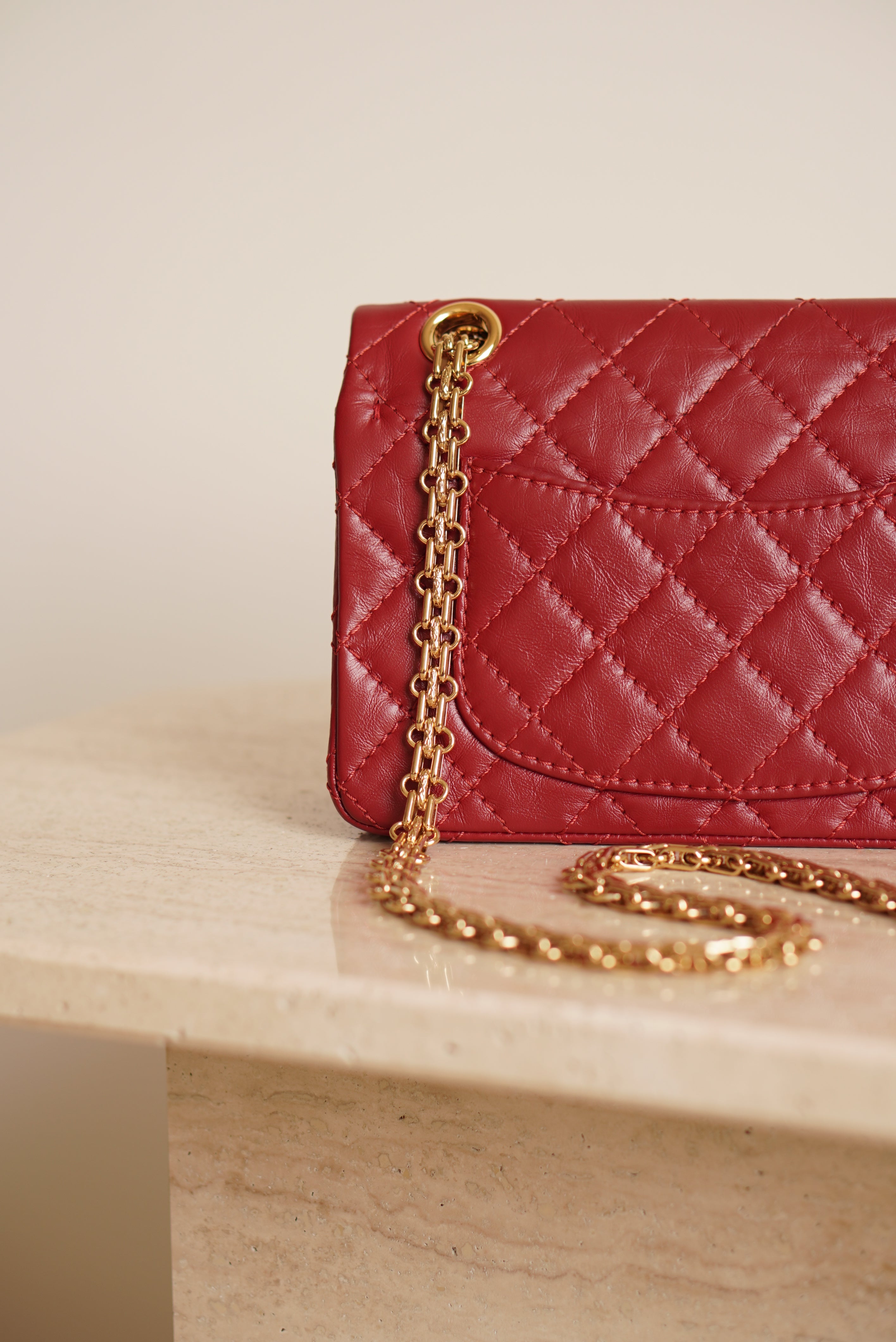 CHANEL 2.55 REISSUE MINI | RED