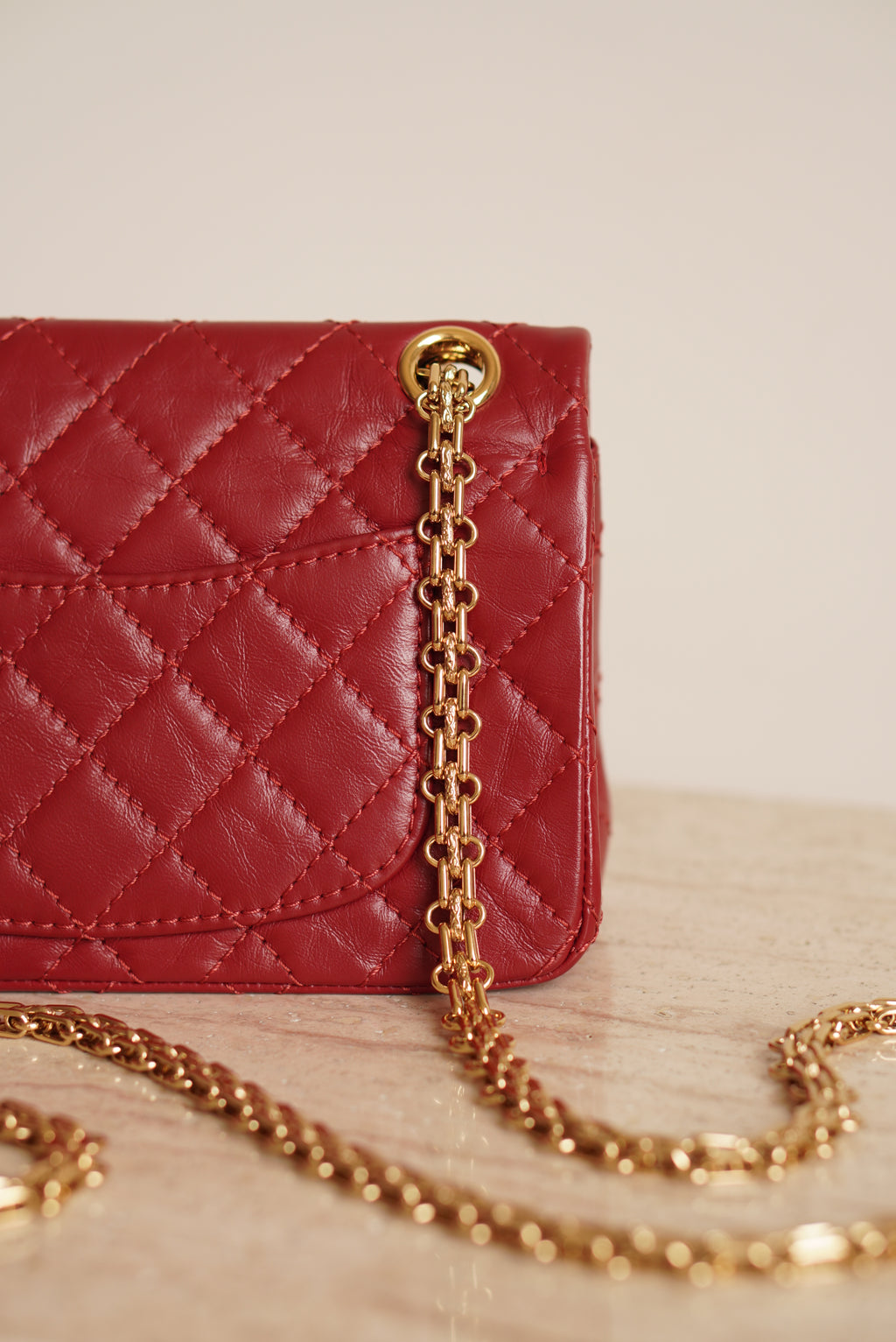CHANEL 2.55 REISSUE MINI | RED