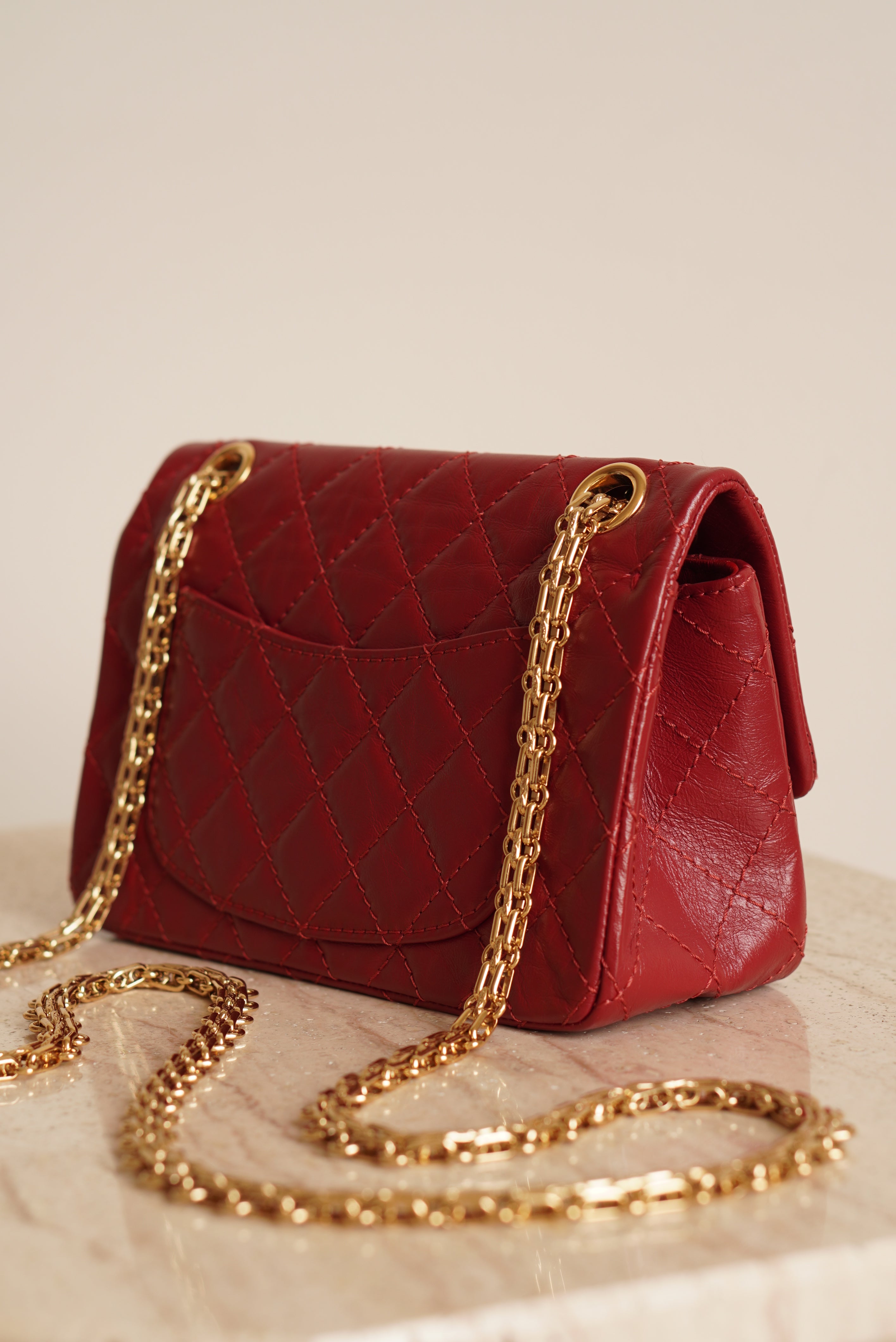 CHANEL 2.55 REISSUE MINI | RED