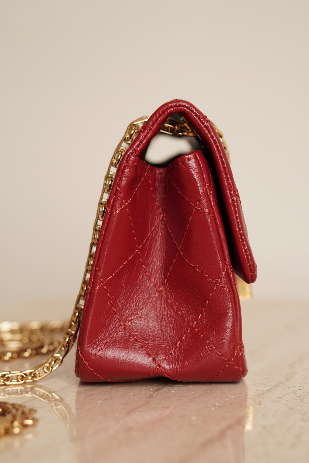 CHANEL 2.55 REISSUE MINI | RED