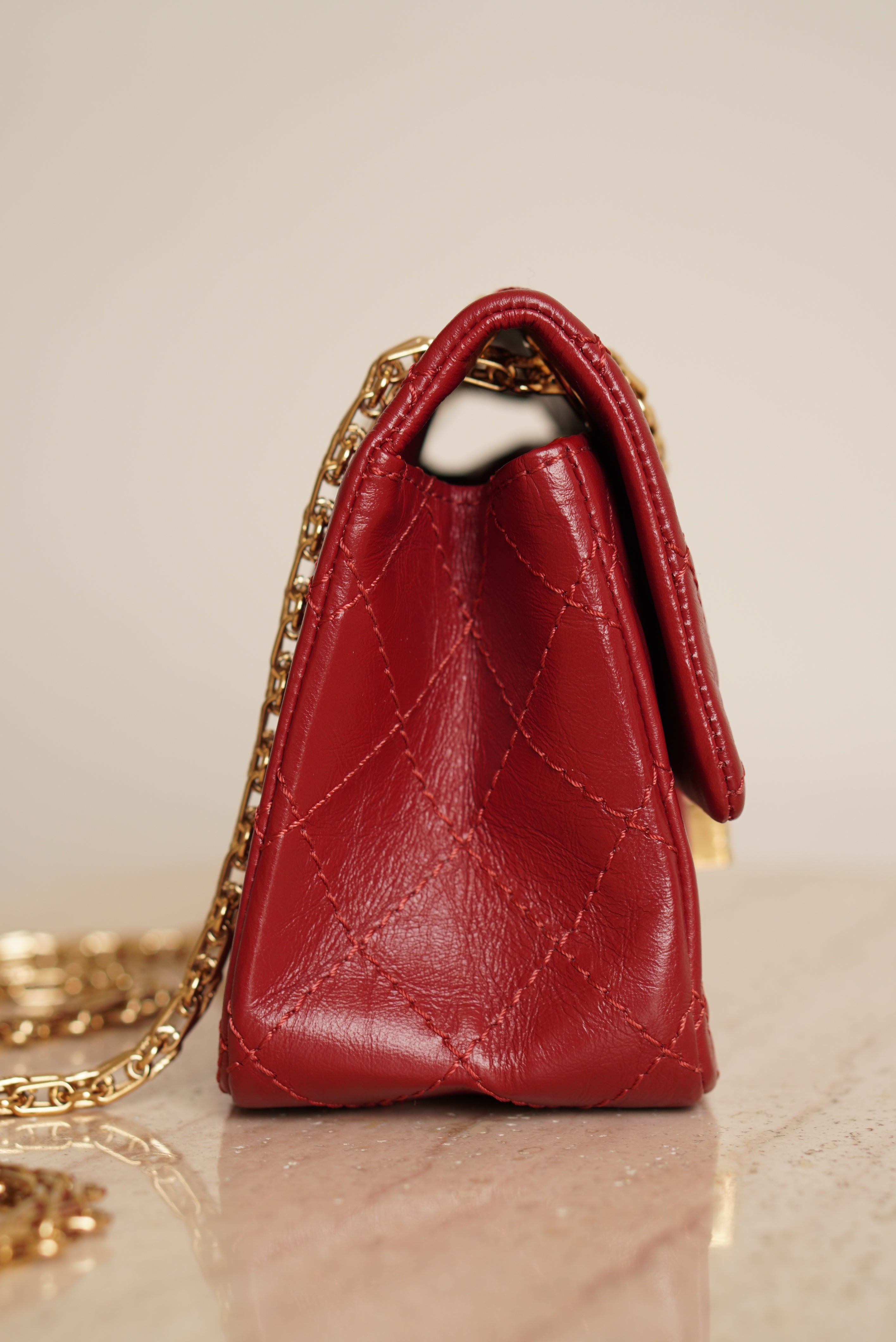 CHANEL 2.55 REISSUE MINI | RED
