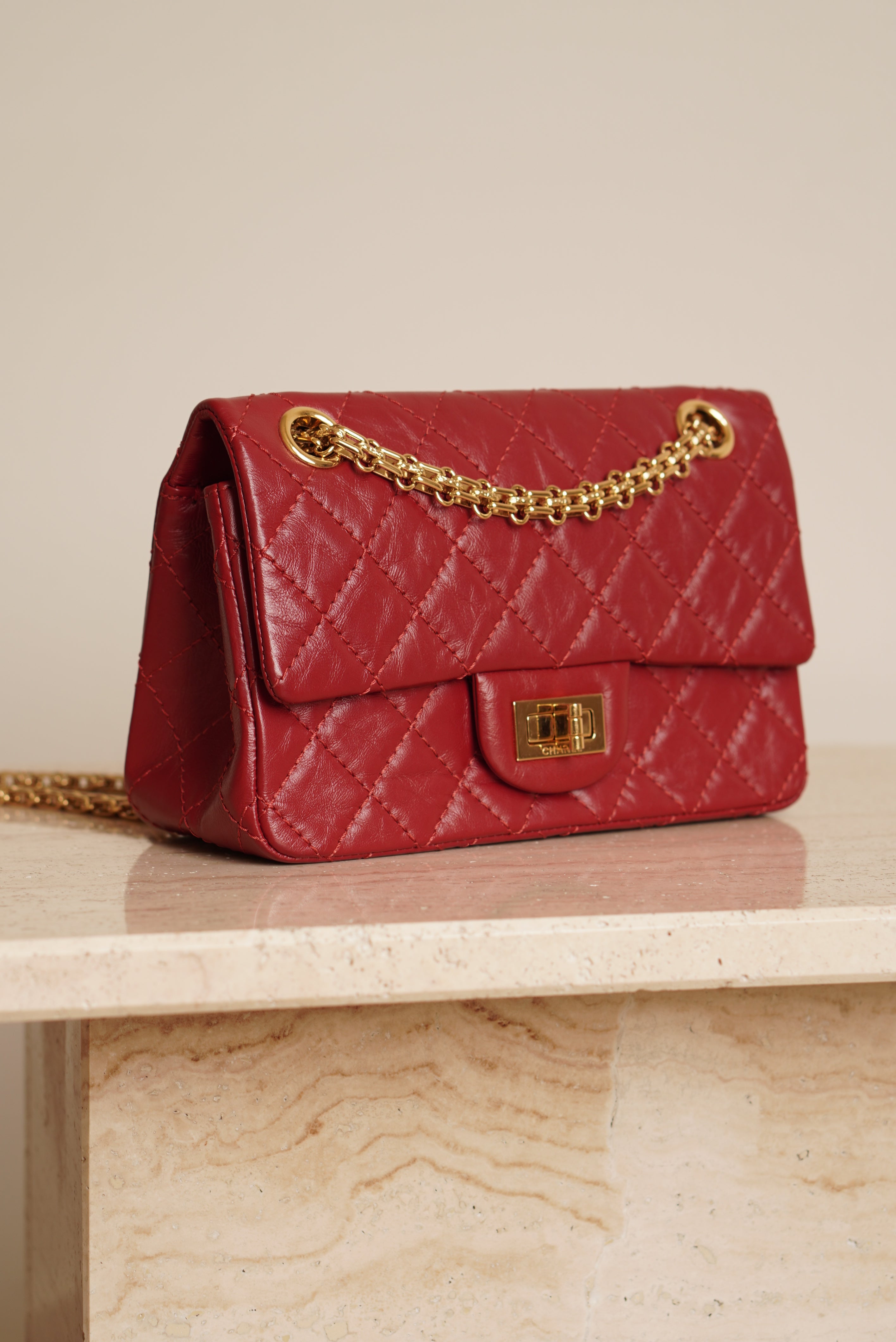 CHANEL 2.55 REISSUE MINI | RED