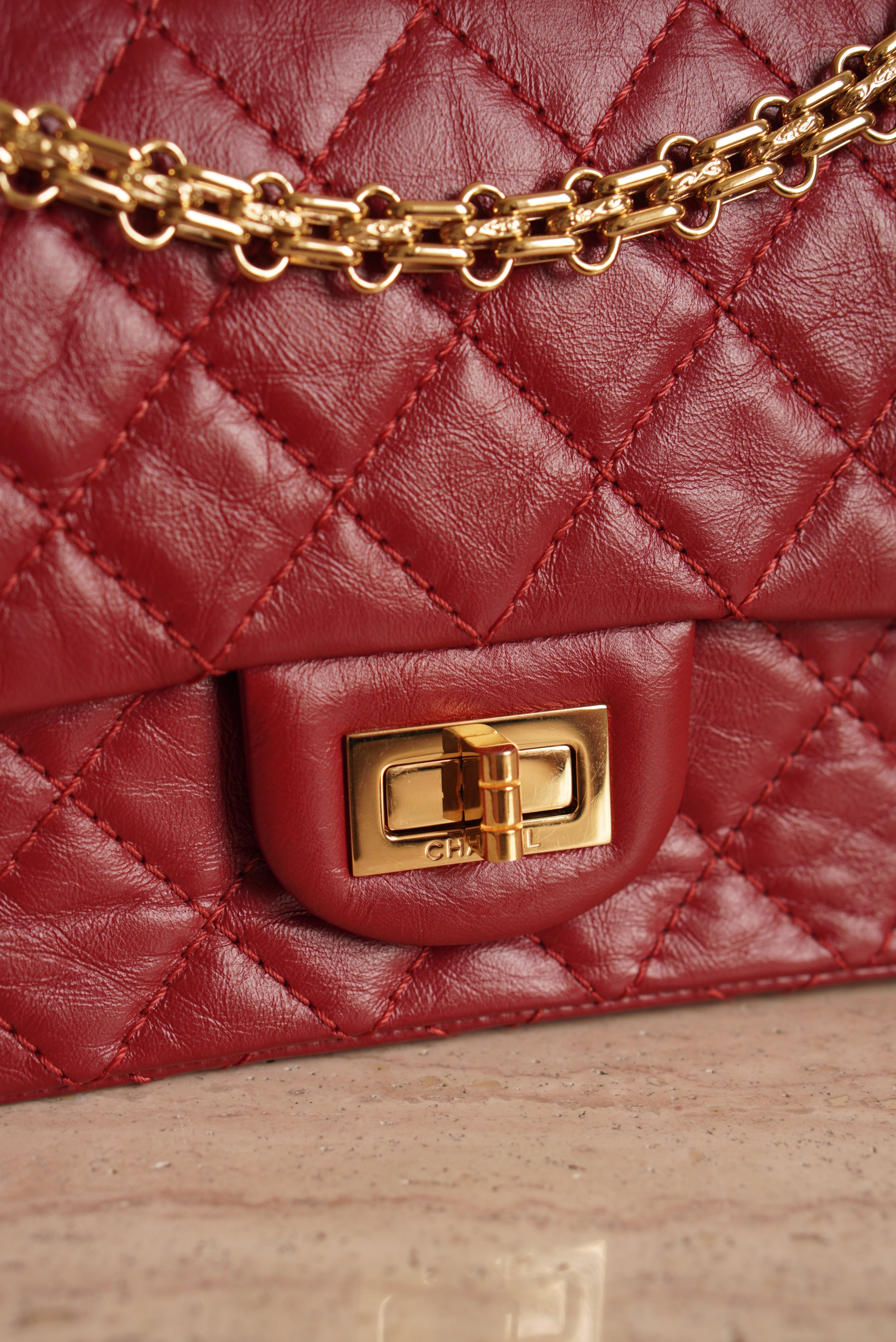 CHANEL 2.55 REISSUE MINI | RED