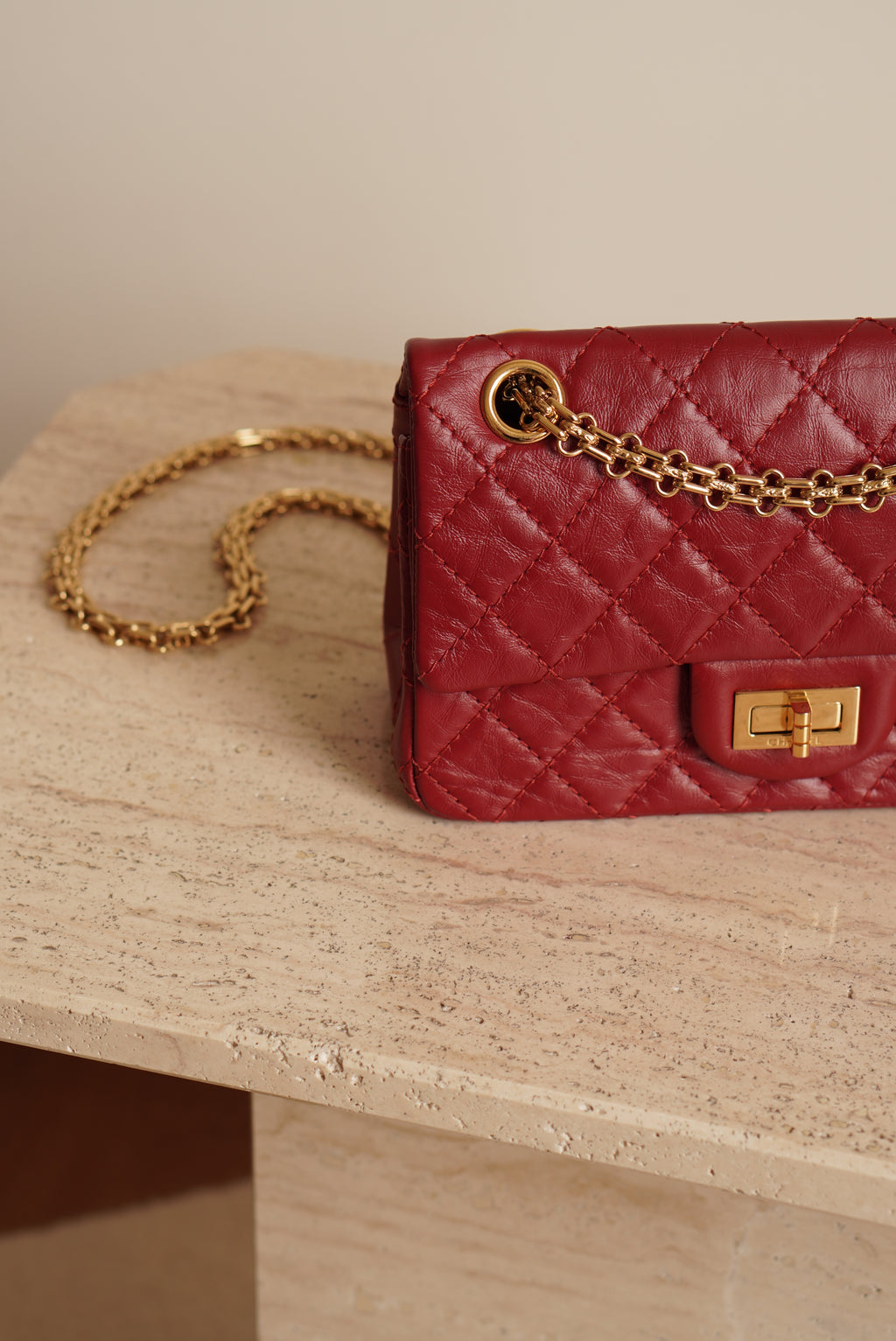 CHANEL 2.55 REISSUE MINI | RED