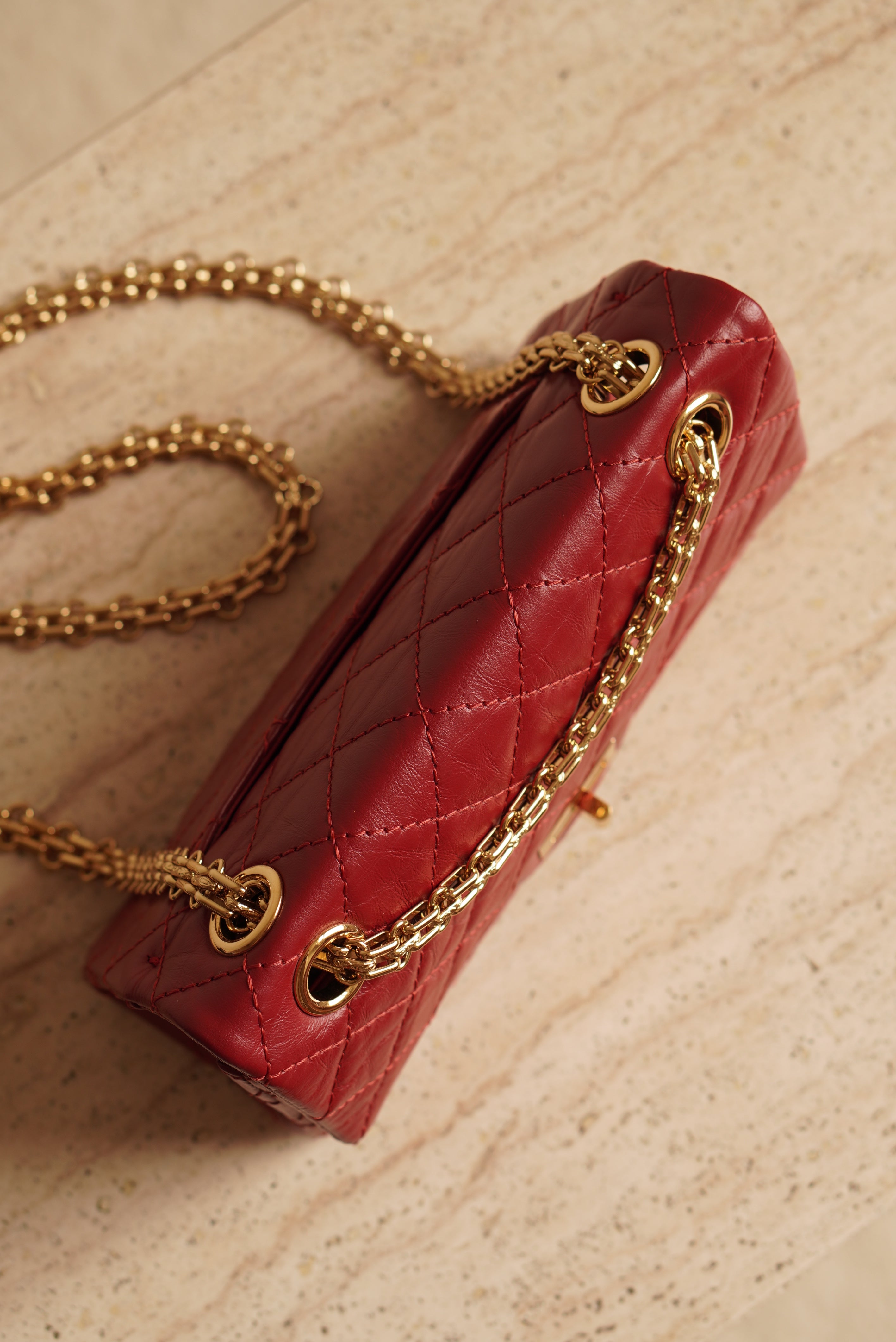 CHANEL 2.55 REISSUE MINI | RED