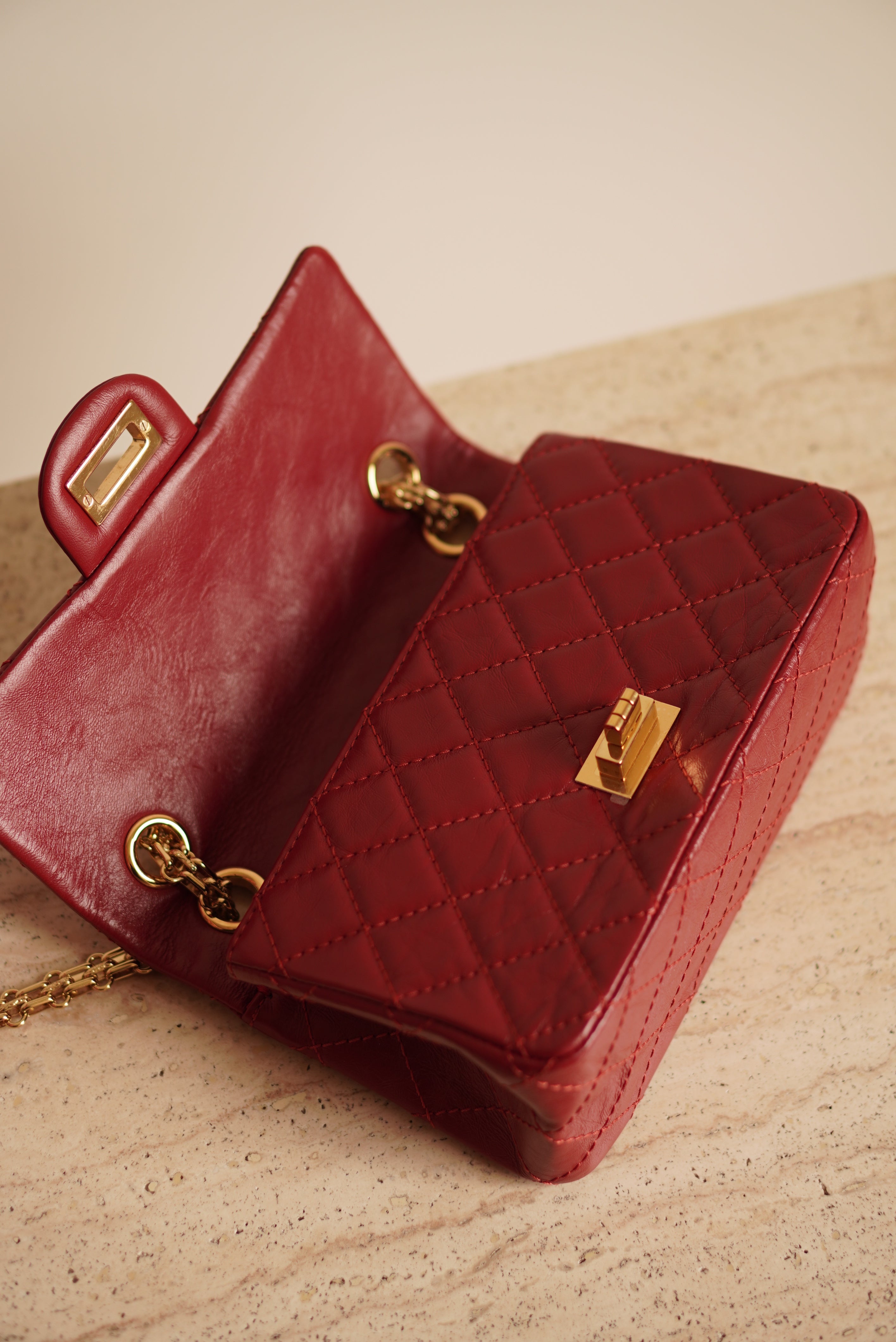 CHANEL 2.55 REISSUE MINI | RED