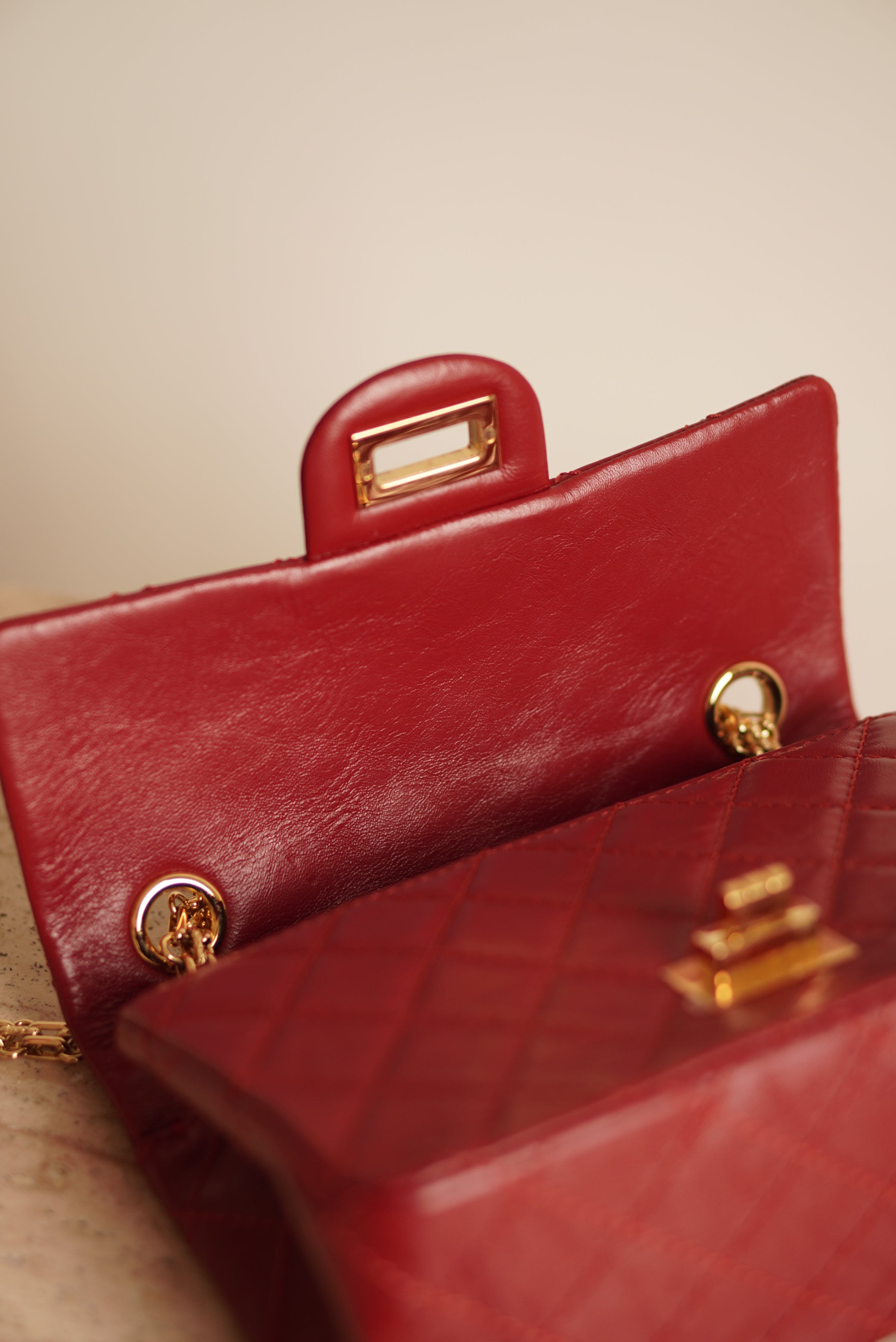 CHANEL 2.55 REISSUE MINI | RED