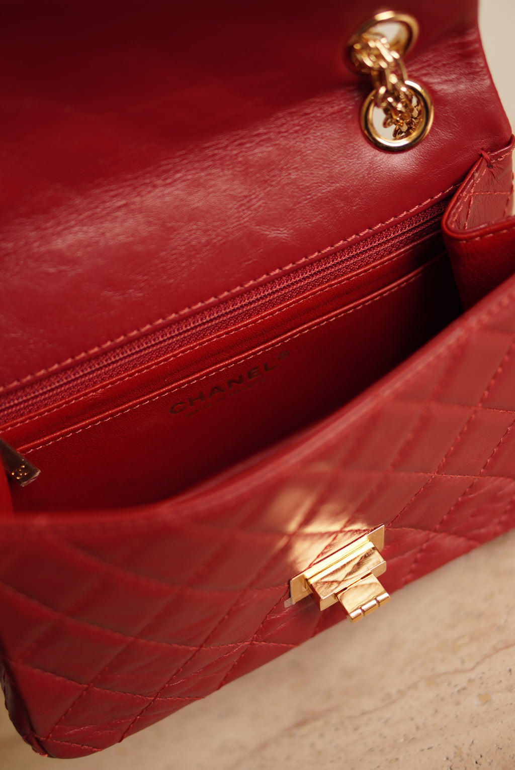 CHANEL 2.55 REISSUE MINI | RED