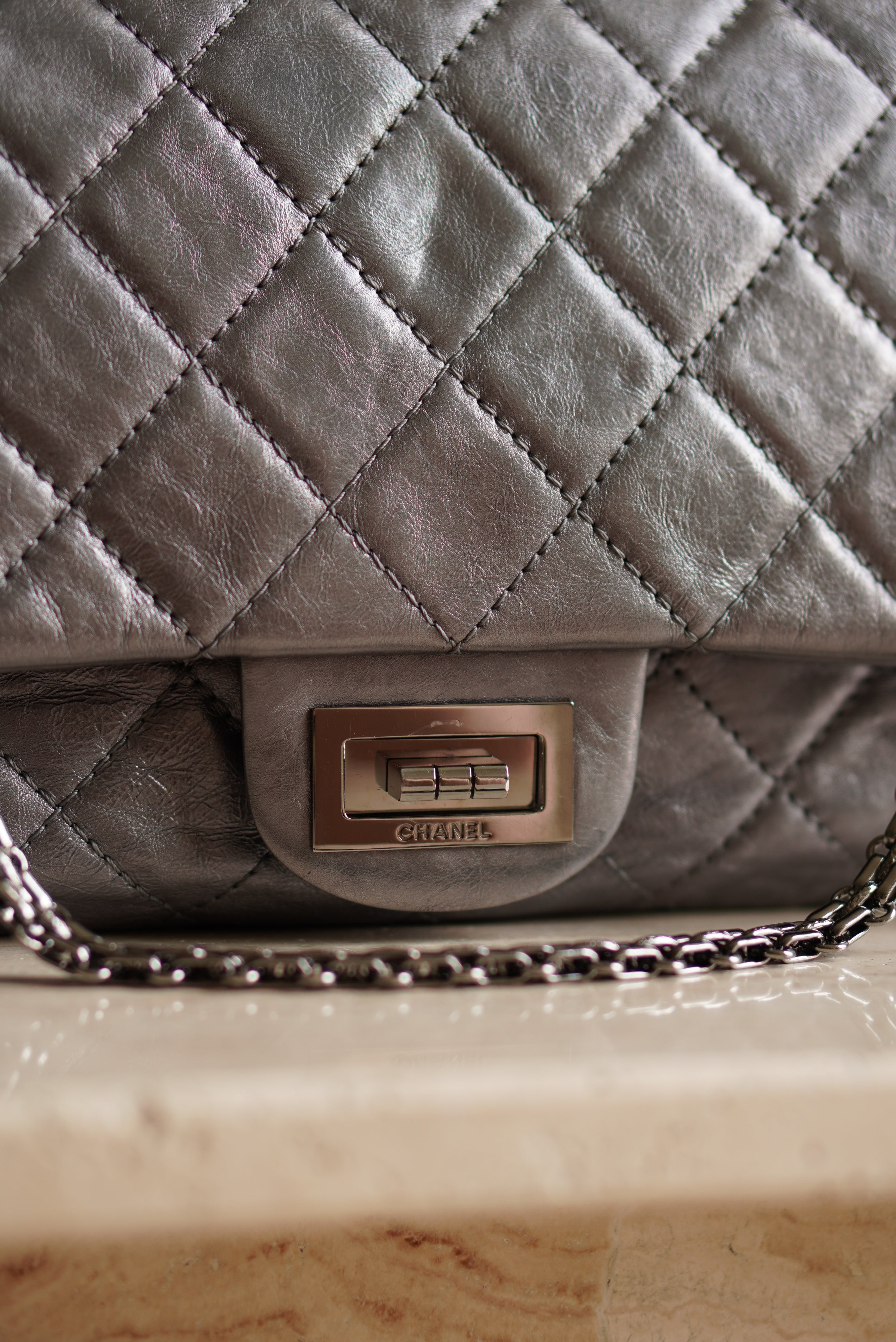 CHANEL 2.55 REISSUE 227 MAXI