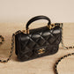 CHANEL 21K MICRO TOP HANDLE | BLACK