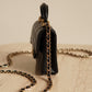 CHANEL 21K MICRO TOP HANDLE | BLACK