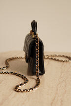 CHANEL 21K MICRO TOP HANDLE | BLACK