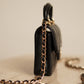 CHANEL 21K MICRO TOP HANDLE | BLACK