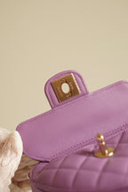 CHANEL 22S SMALL HEART BAG | PURPLE