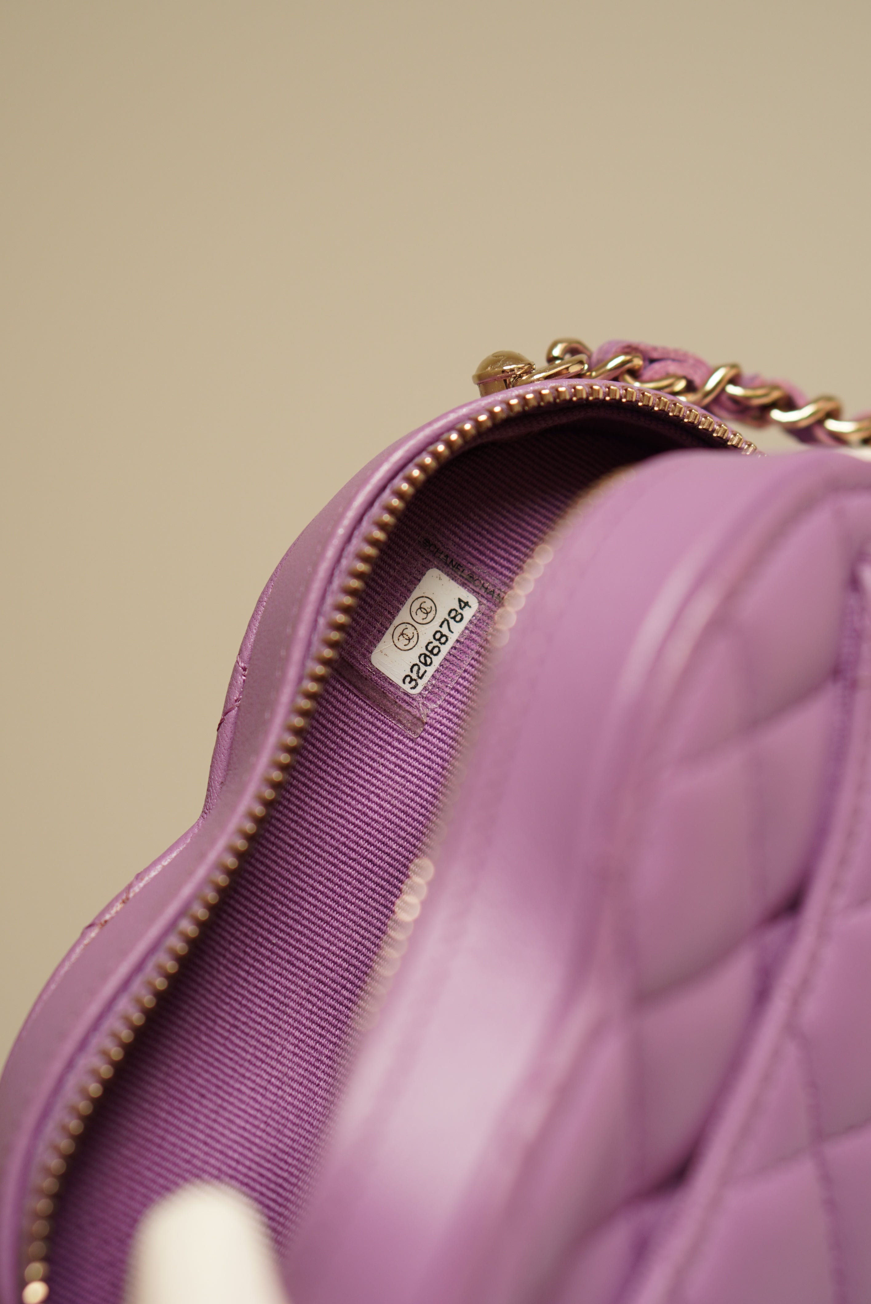 CHANEL 22S SMALL HEART BAG | PURPLE