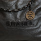 CHANEL 22 SMALL | SO BLACK