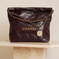 CHANEL 22 SMALL | DARK BROWN