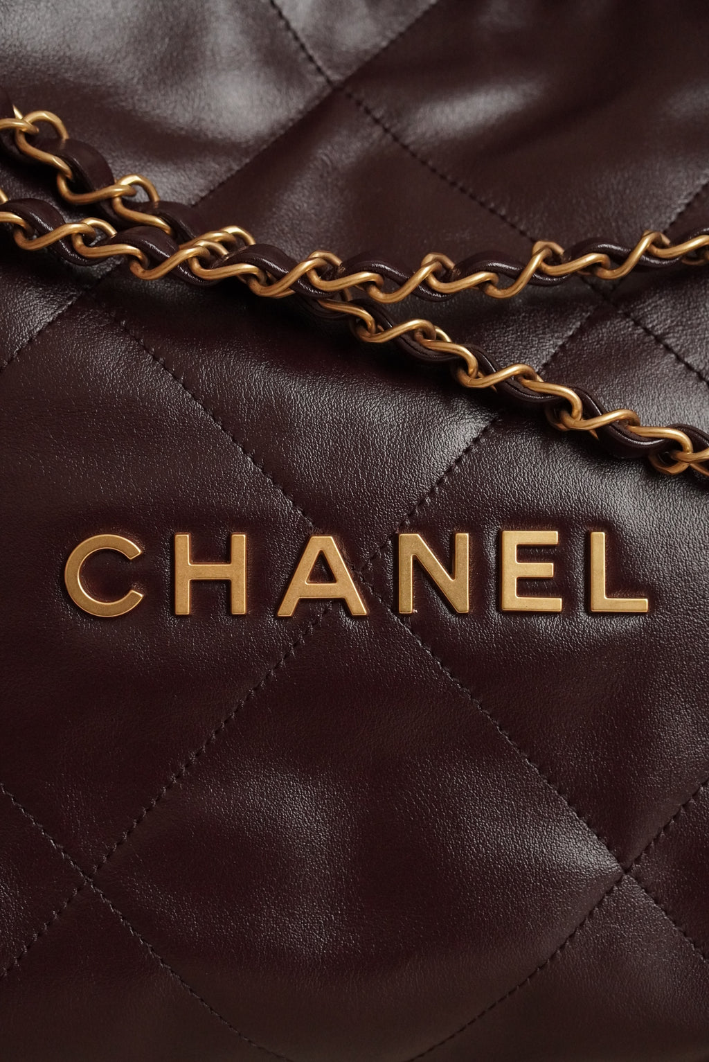 CHANEL 22 SMALL | DARK BROWN