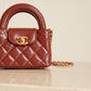 CHANEL 24A KELLY MICRO | BROWN