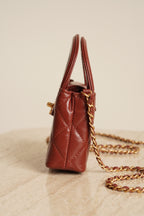 CHANEL 24A KELLY MICRO | BROWN