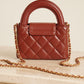 CHANEL 24A KELLY MICRO | BROWN